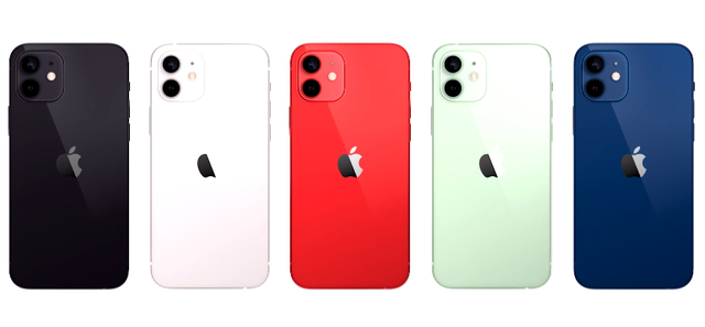 iphone12mini有几个颜色_iphone12mini哪个颜色好看
