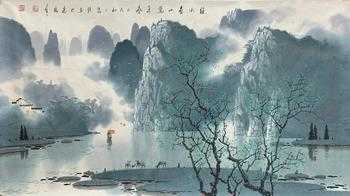 中国十大著名山水画家-中国十大山水画家排名