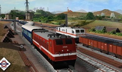 印度火车模拟器游戏